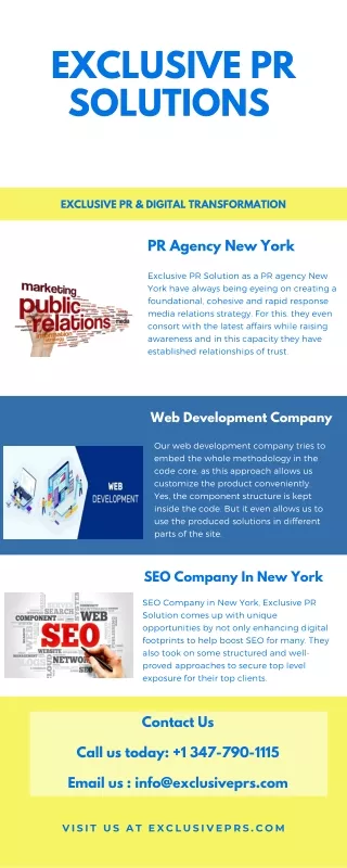 Pr Agency New York Exclusive PR Solutions