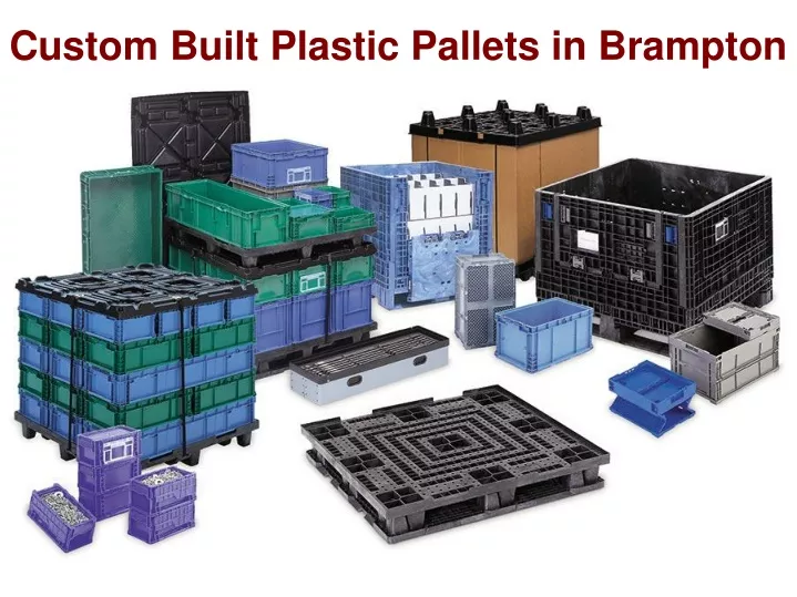 custom built plastic pallets in brampton