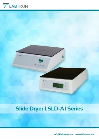 slide dryer lsld a1 series