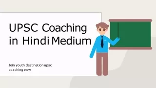 UPSC Coaching in Hindi Medium