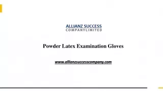 Buy Powder Latex Examination Gloves Online