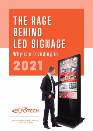 Why is LED Signage Trending in 2021