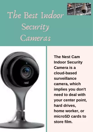 The Best Indoor Security Cameras