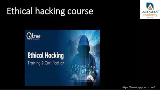ethical hacking course