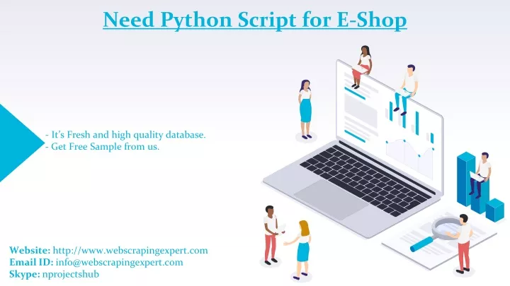 need python script for e shop