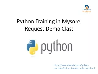 python training in mysore request demo class