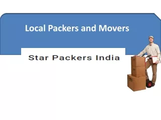 Top Local Packers and Movers in India