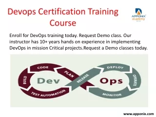 devops certification training course