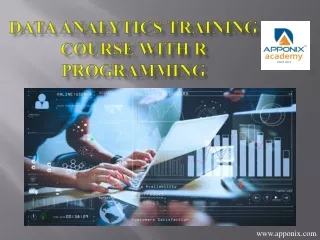 Data Analytics Training Course With R Programming