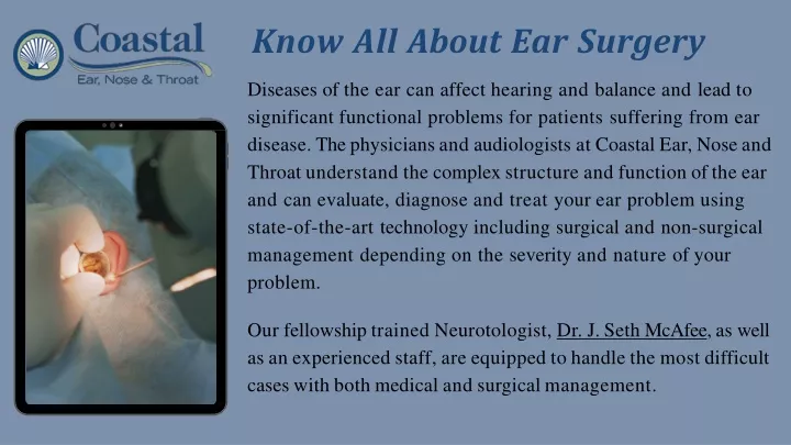 know all about ear surgery