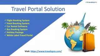 Travel Portal Solution