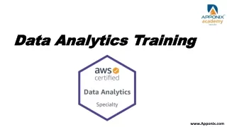 data analytics training