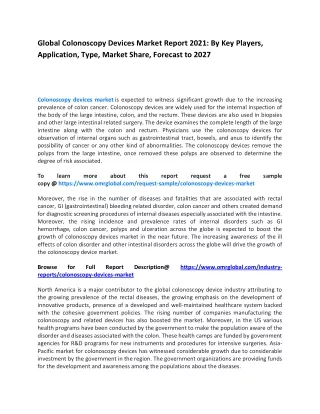 global colonoscopy devices market report 2021