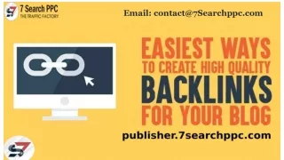 How to Get High Quality Backlinks