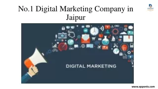 no 1 digital marketing company in jaipur