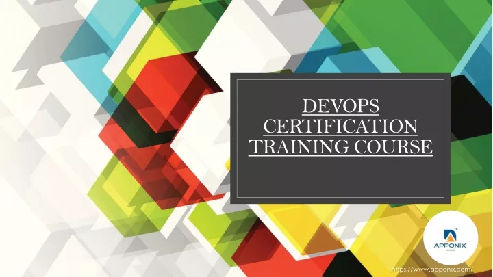 devops certification training course