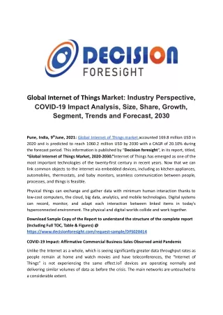 Global Internet of Things Market.docx