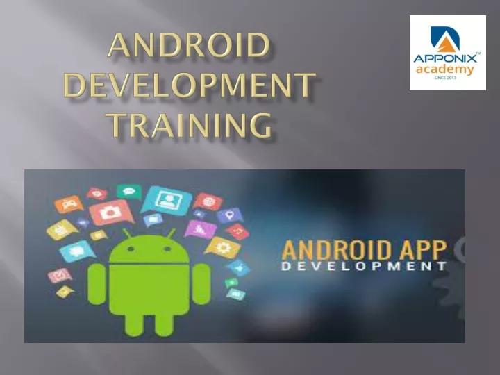 PPT - Task 7.Sania Kaiser.Android development ppt PowerPoint ...