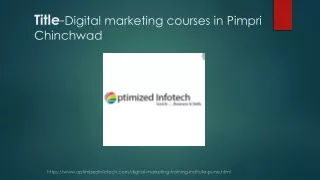 Digital marketing courses in Pimpri Chinchwad