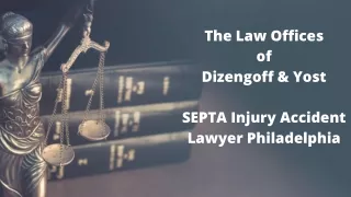 SEPTA Injury Accident Lawyer Philadelphia