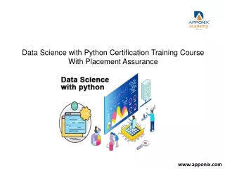 Data Science with Python Certification Training Course With Placement Assurance