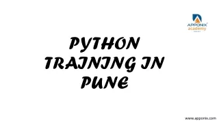 python training in pune