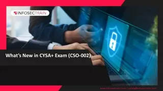 what s new in cysa exam cso 002