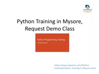 python training in mysore request demo class