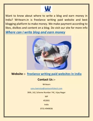 How to make money from blogging dfgd