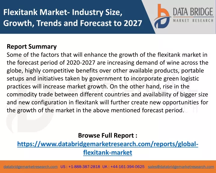 flexitank market industry size growth trends