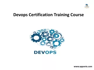 devops certification training course