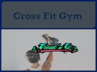 cross fit gym
