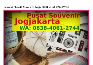 Souvenir Tasbih Murah Di Jogja 08ᣮ8-Ꮞ0Ꮾ1-27ᏎᏎ[WA]