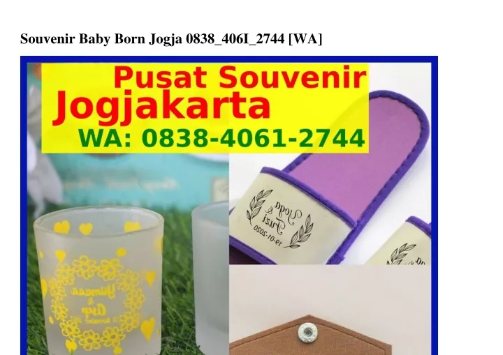souvenir baby born jogja 0838 406i 2744 wa