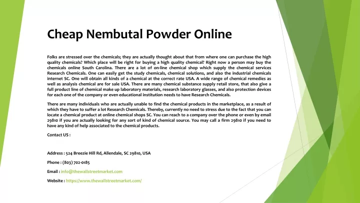 cheap nembutal powder online