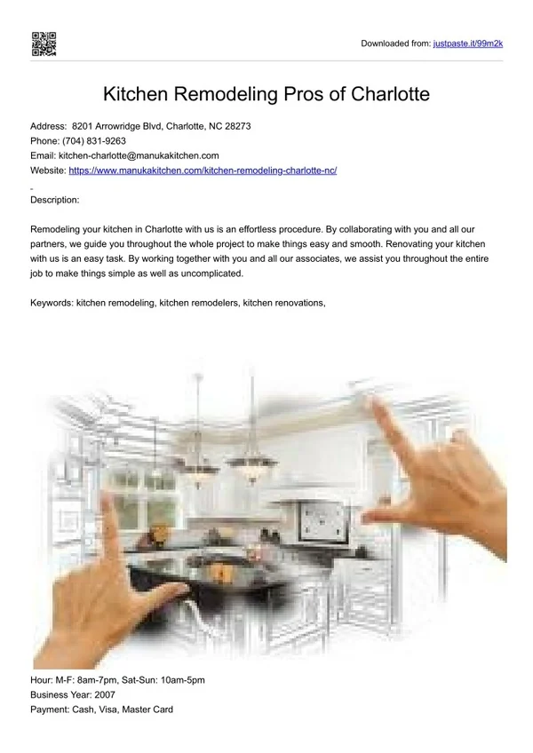 Kitchen Remodeling Pros of Charlotte