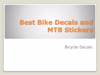MTB Decals & Stickers | Buy Now at Bicycle Decals