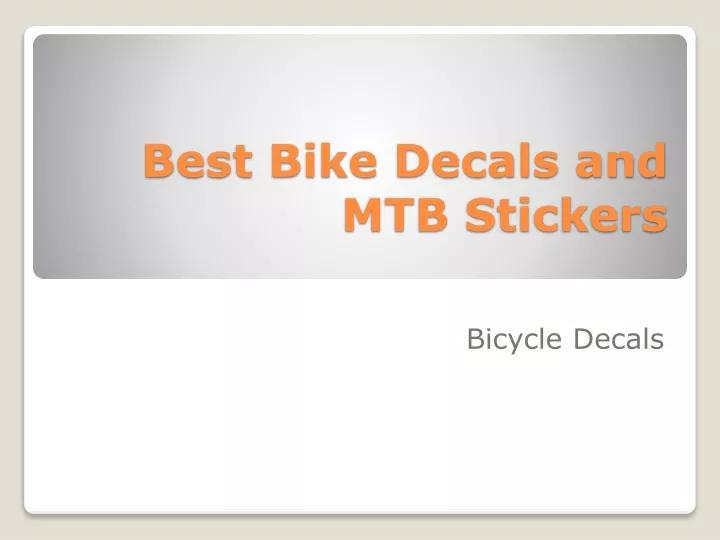 best bike decals and mtb stickers
