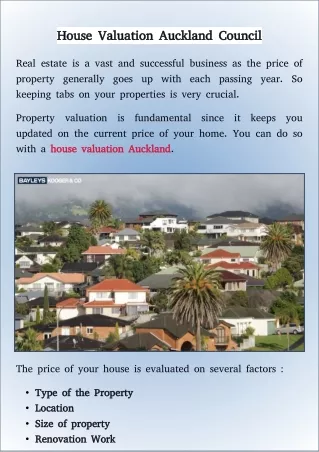 house valuation auckland council house valuation