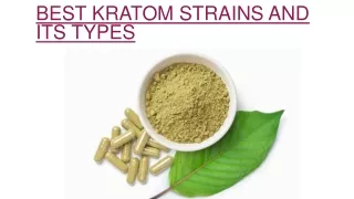 Best kratom strains