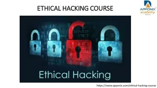 ethical hacking course