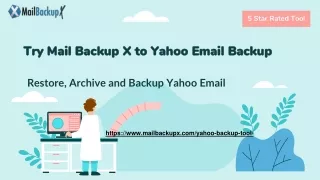 try mail backup x to yahoo email backup