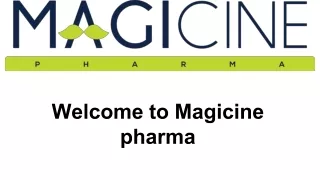 welcome to magicine pharma