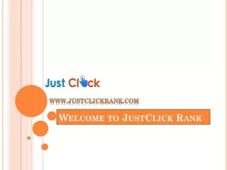 welcome to justclick rank