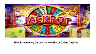 Play Bitcoin Games
