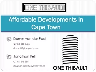 affordable developments in cape town