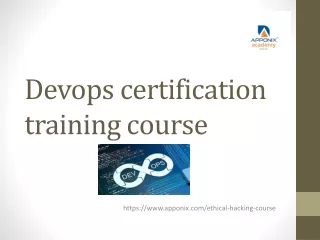 devops certification training course