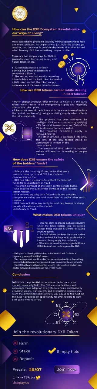 How can the DXB Ecosystem revolutionise our way of living