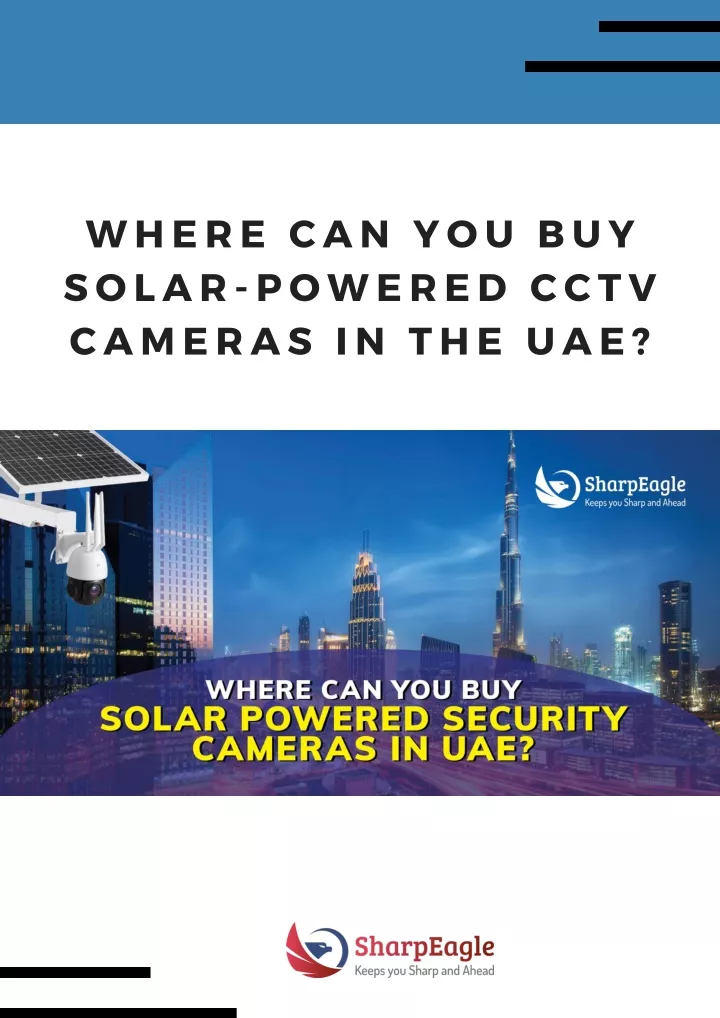 where can you buy solar powered cctv cameras