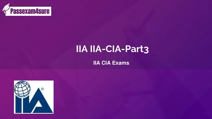 iia iia cia part3